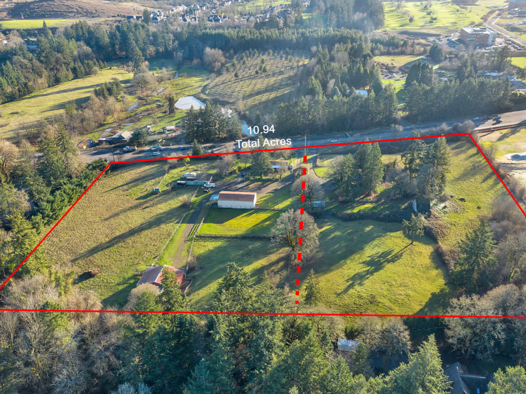 10.94 Acres for Newberg Development Thoroughbred Real Estate Group
