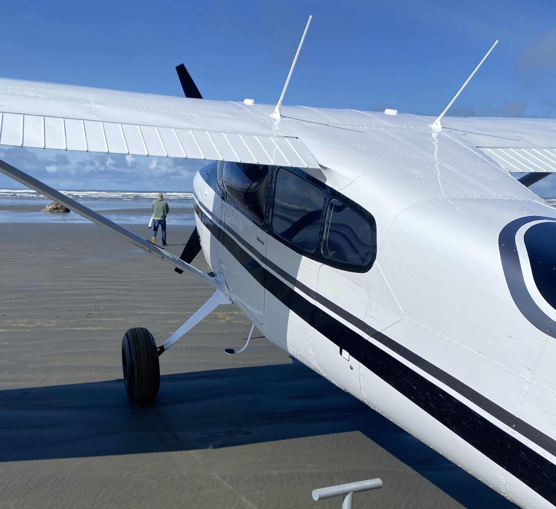 Small Plane on Runway